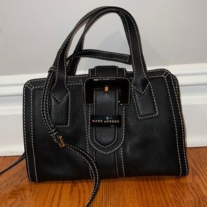 Marc Jacobs Black with White stitching. Handbag/Crossbody